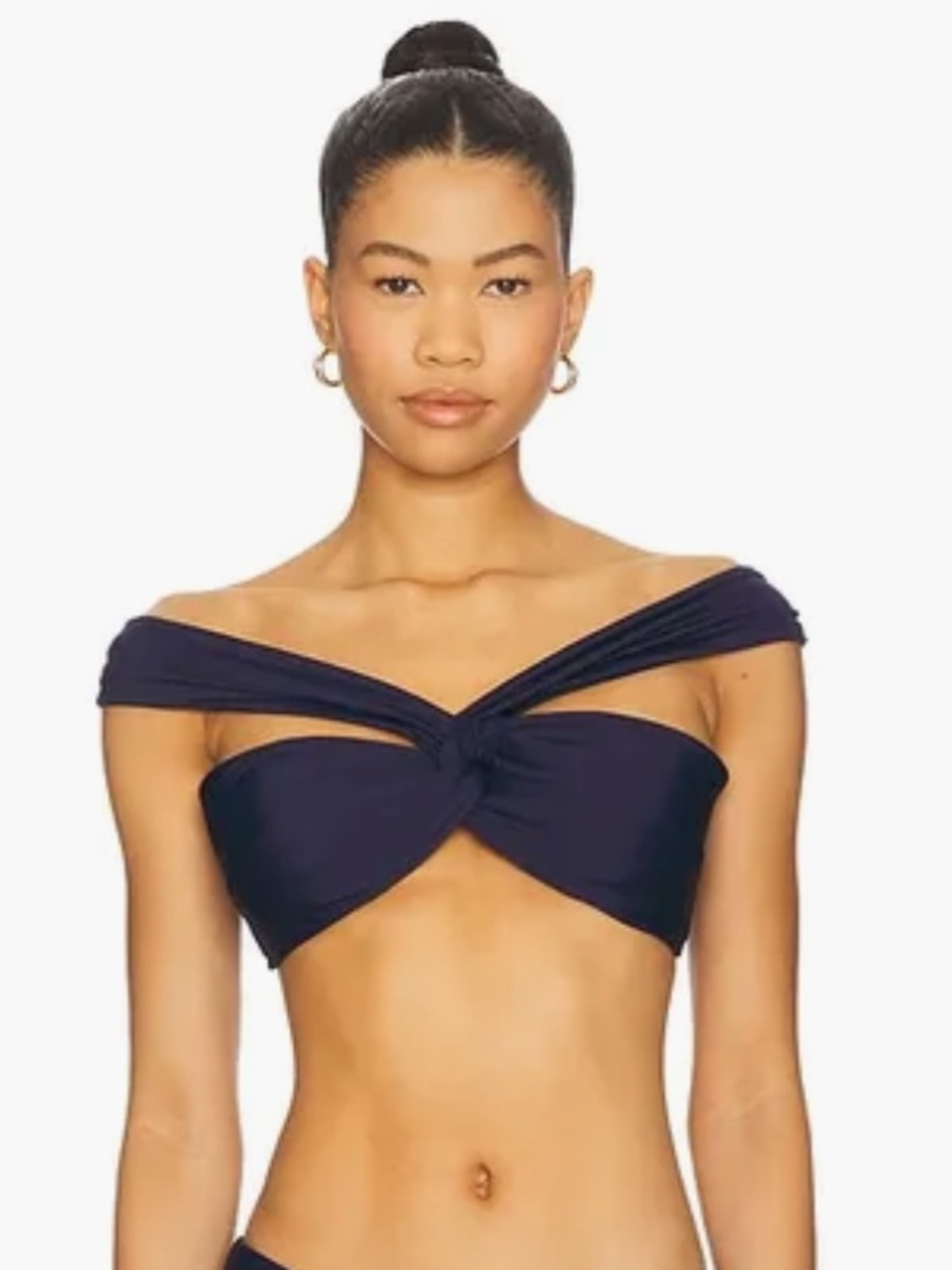 {Milly} Brand New Black Olivia Bikini Top